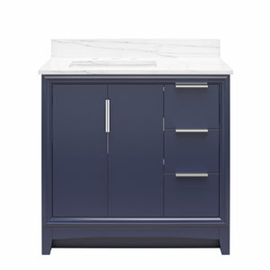 RealRooms Hannson 36" Bathroom Vanity with Sink - French Blue - 36"