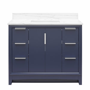 RealRooms Hannson 42" Bathroom Vanity with Sink - French Blue - 42"