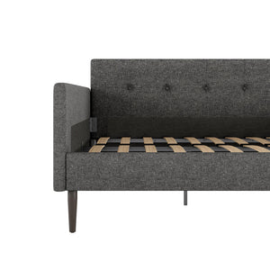 DHP Wimberly Upholstered Daybed - Gray - Twin