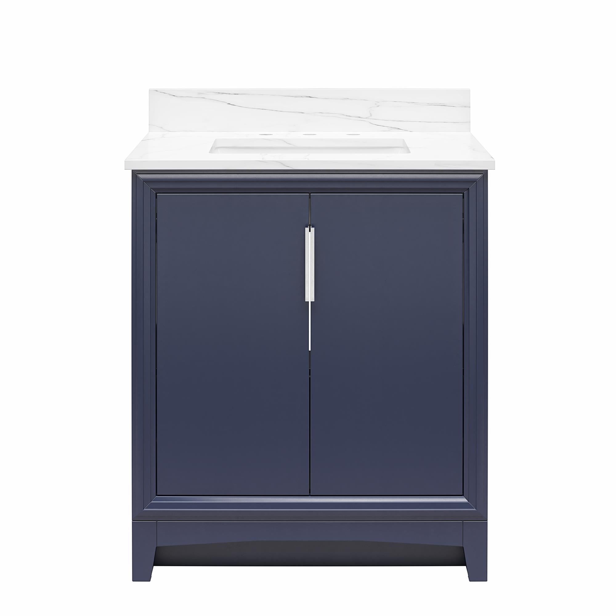 RealRooms Hannson 30" Bathroom Vanity with Sink - French Blue - 30"