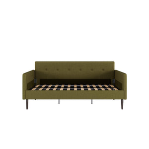 DHP Wimberly Upholstered Daybed - Olive Green - Twin
