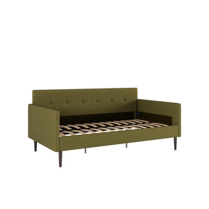 DHP Wimberly Upholstered Daybed - Olive Green - Twin