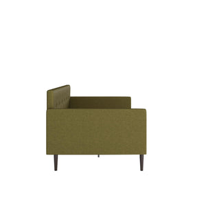 DHP Wimberly Upholstered Daybed - Olive Green - Twin