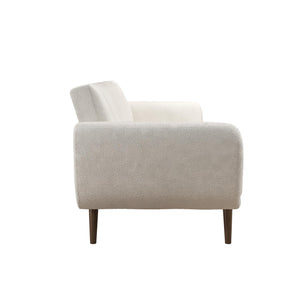 Novogratz Brittany Futon Sofa Bed - Ivory Boucle