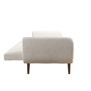 Novogratz Brittany Futon Sofa Bed - Ivory Boucle