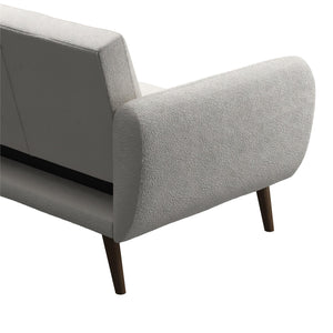 Novogratz Brittany Futon Sofa Bed - Ivory Boucle