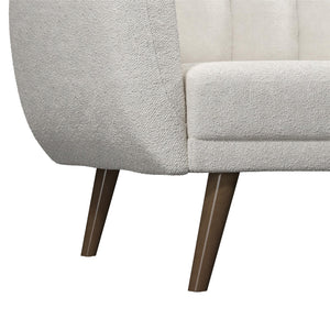 Novogratz Brittany Futon Sofa Bed - Ivory Boucle