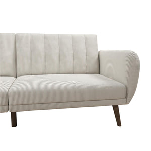 Novogratz Brittany Futon Sofa Bed - Ivory