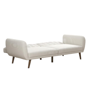 Novogratz Brittany Futon Sofa Bed - Ivory