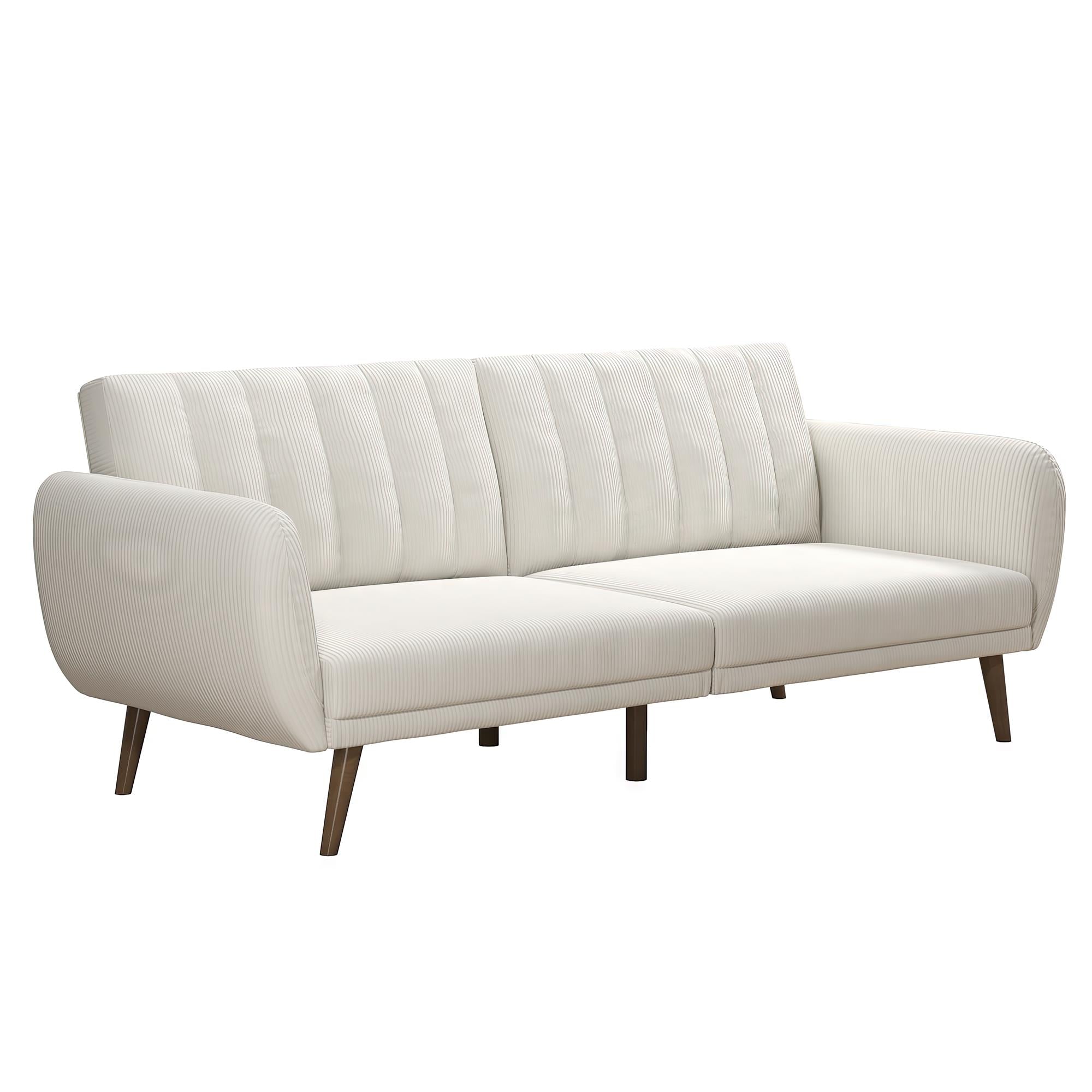 Novogratz Brittany Futon Sofa Bed - Ivory