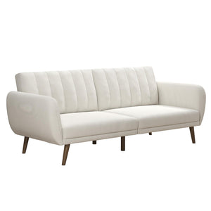 Novogratz Brittany Futon Sofa Bed - Ivory
