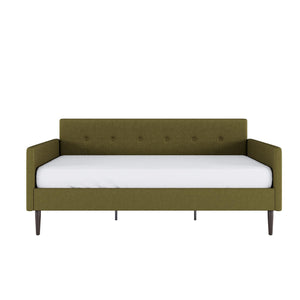 DHP Wimberly Upholstered Daybed - Olive Green - Twin
