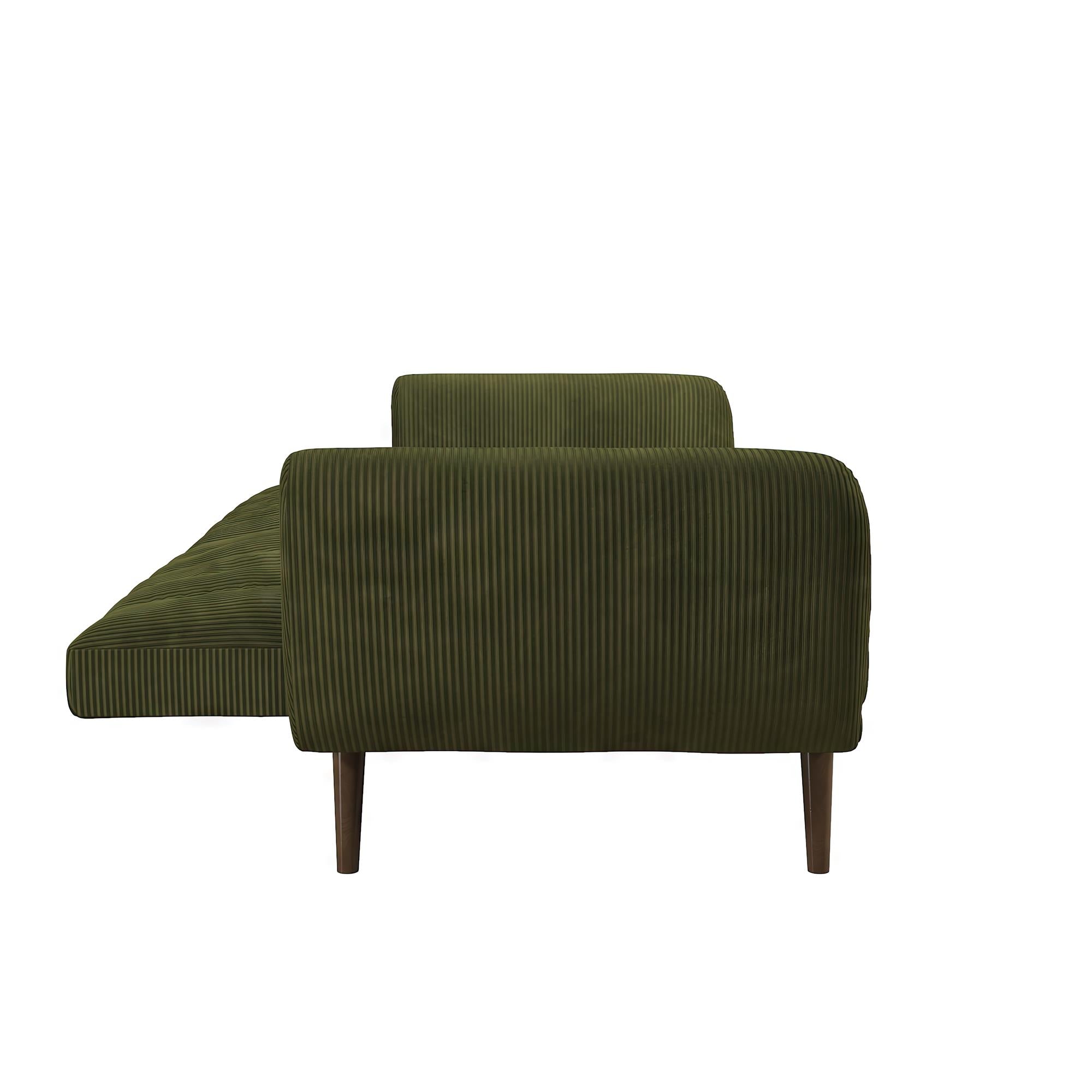 Novogratz Brittany Futon Sofa Bed - Sage Green
