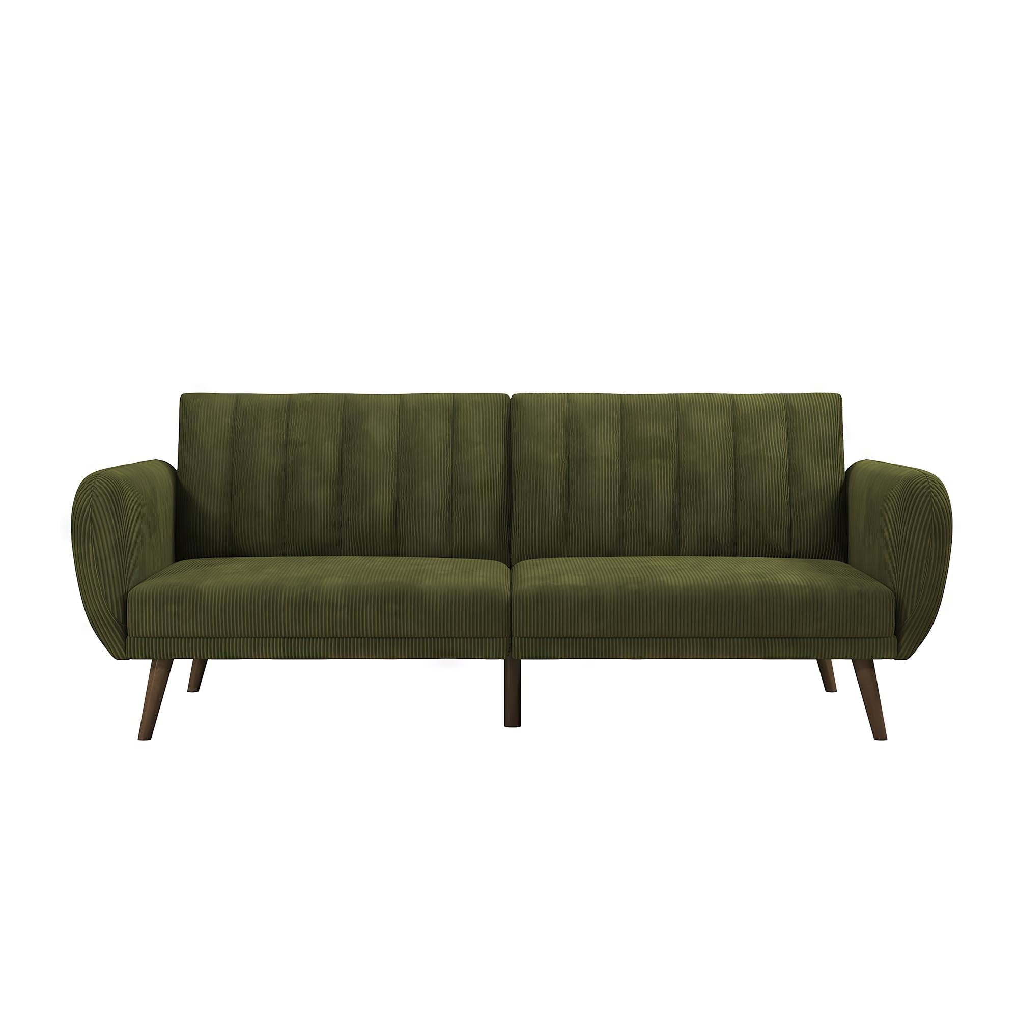 Novogratz Brittany Futon Sofa Bed - Sage Green