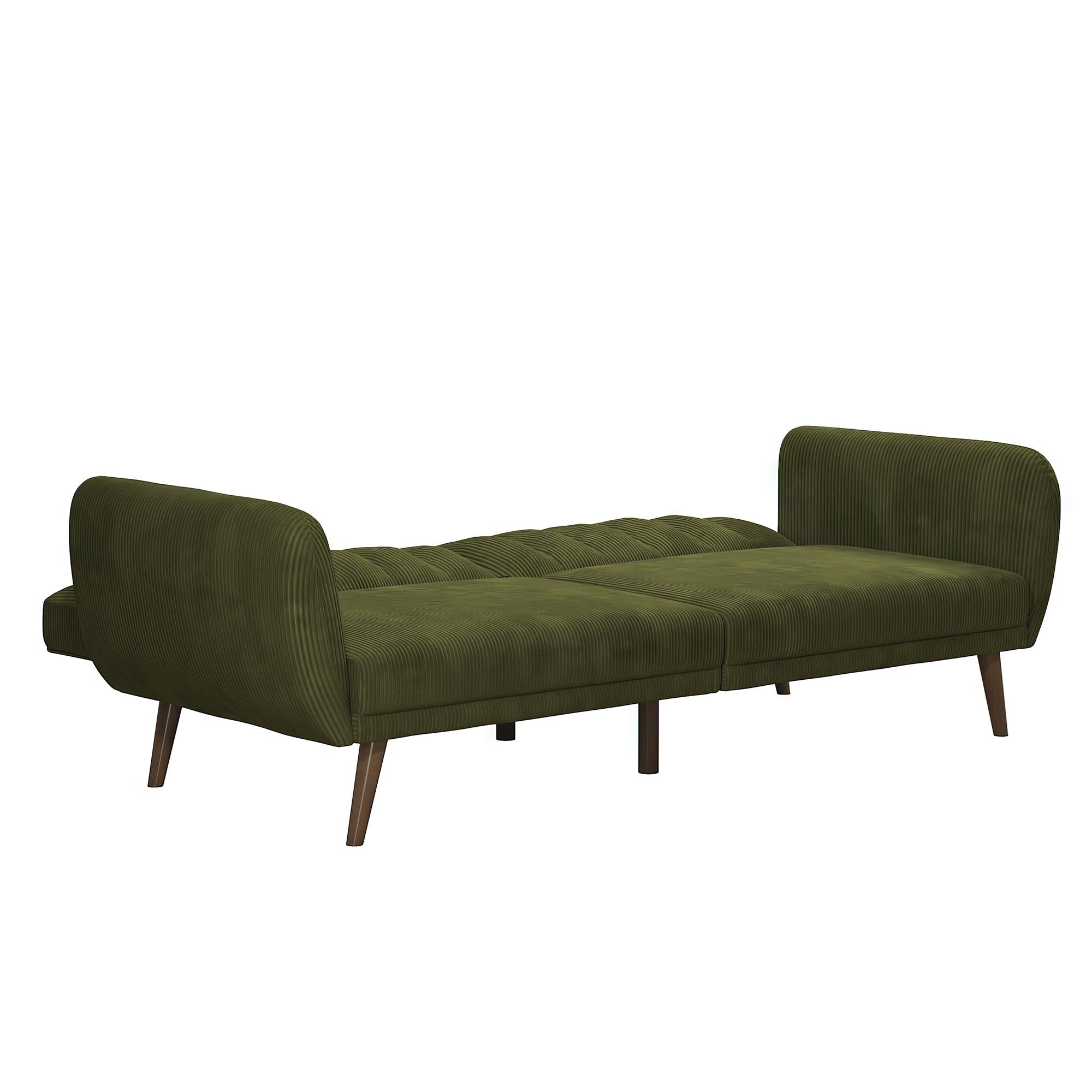 Novogratz Brittany Futon Sofa Bed - Sage Green