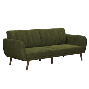 Novogratz Brittany Futon Sofa Bed - Sage Green
