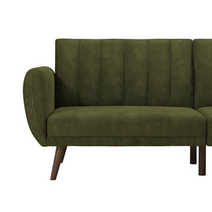 Novogratz Brittany Futon Sofa Bed - Sage Green