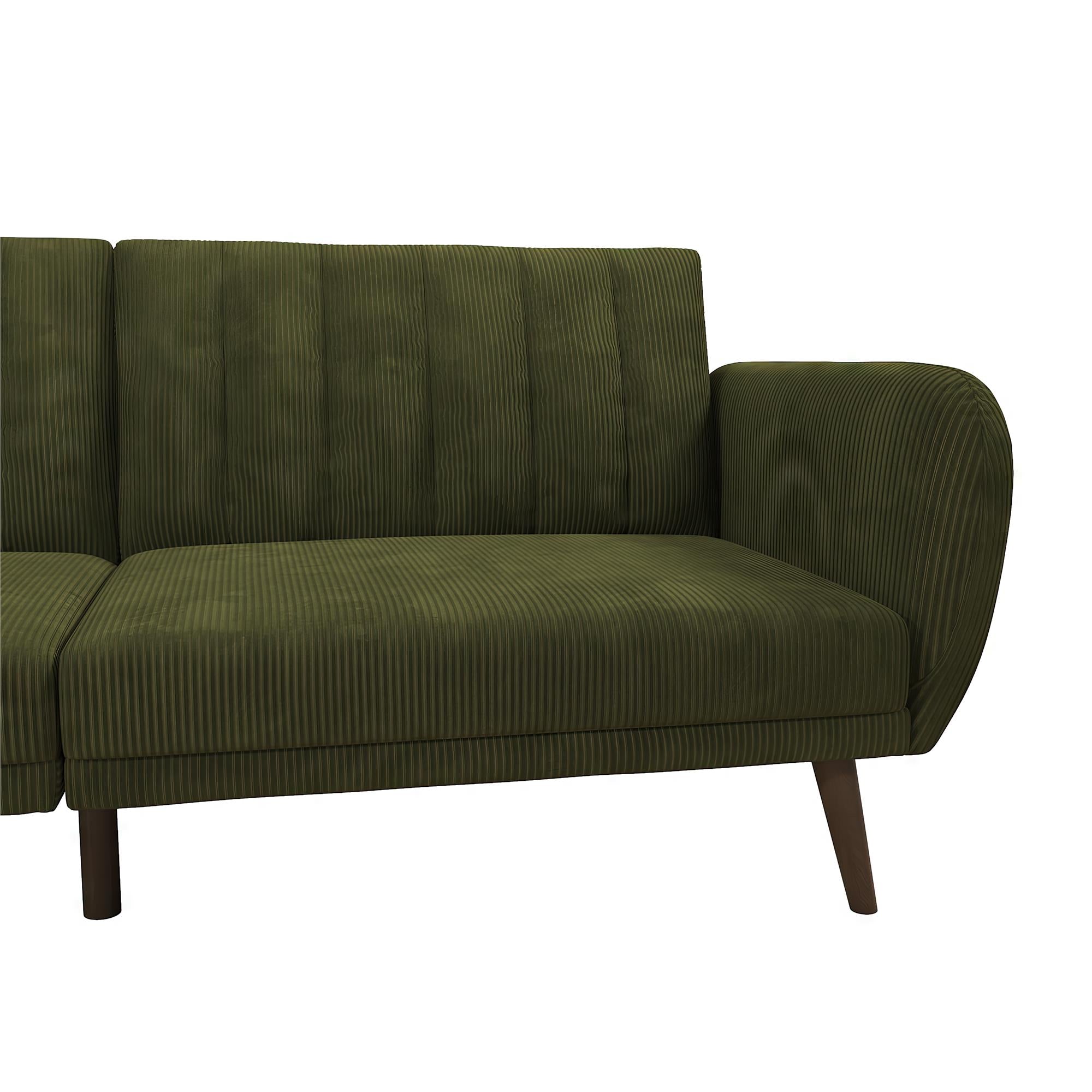 Novogratz Brittany Futon Sofa Bed - Sage Green