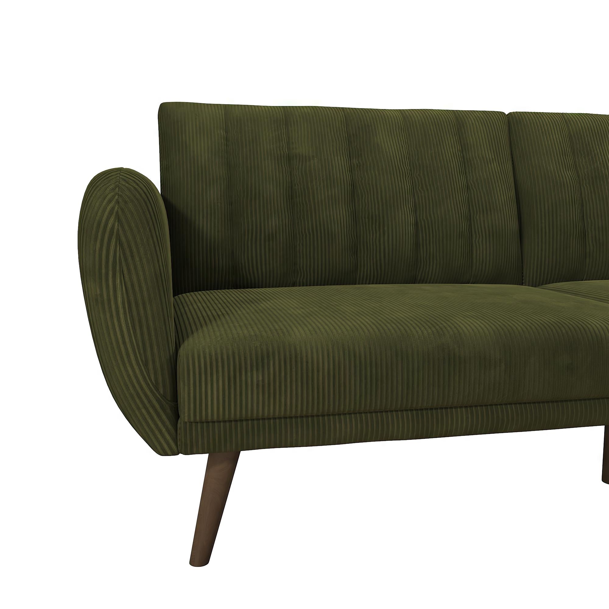 Novogratz Brittany Futon Sofa Bed - Sage Green