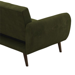 Novogratz Brittany Futon Sofa Bed - Sage Green