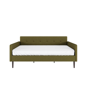 DHP Wimberly Upholstered Daybed - Olive Green - Full