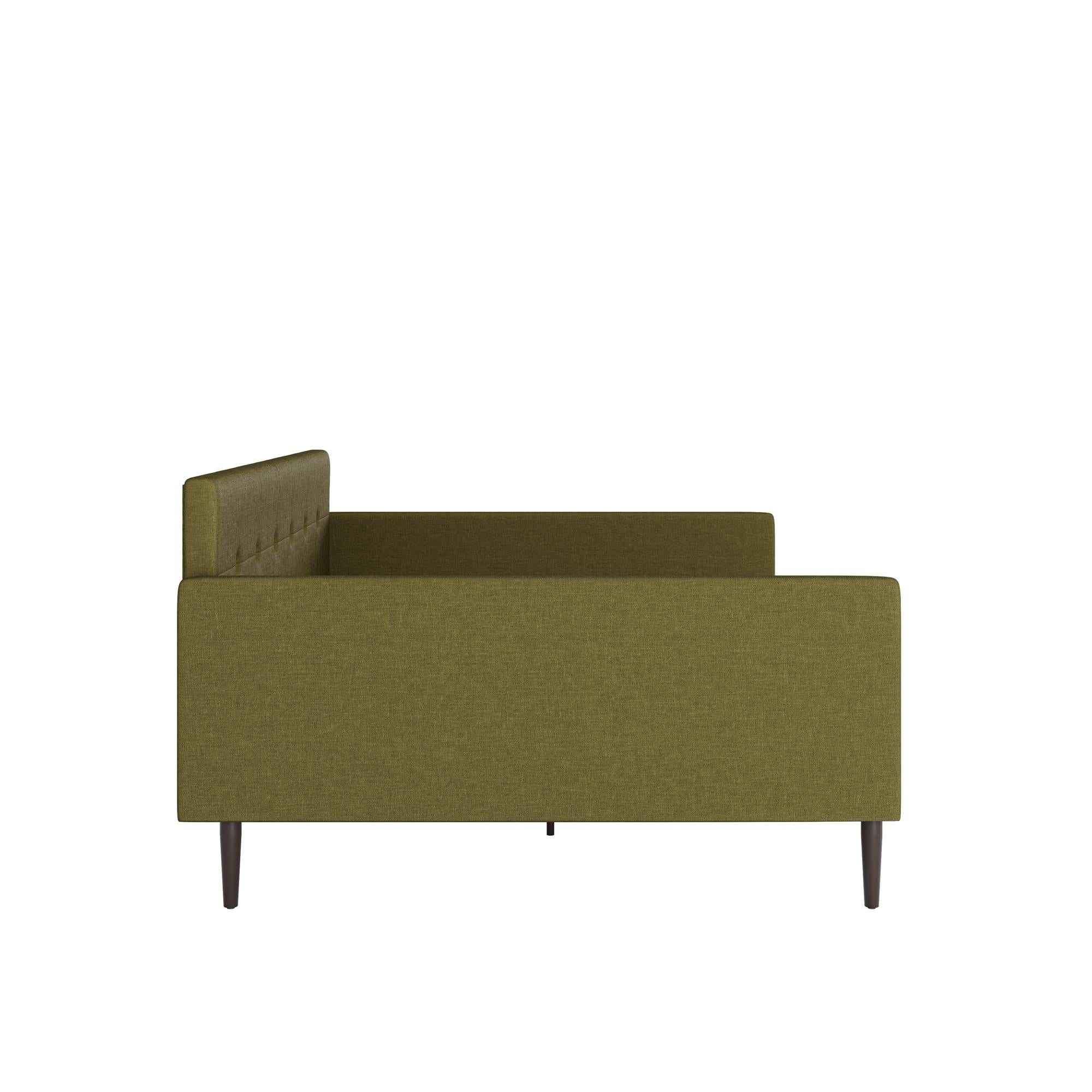 DHP Wimberly Upholstered Daybed - Olive Green - Full