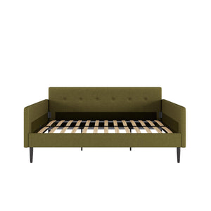 DHP Wimberly Upholstered Daybed - Olive Green - Full