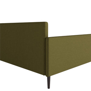 DHP Wimberly Upholstered Daybed - Olive Green - Full