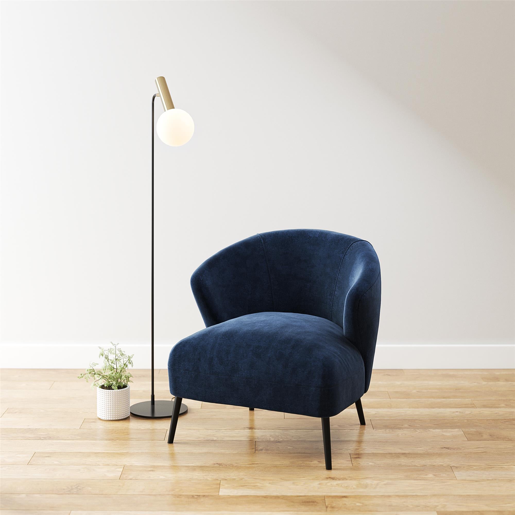 DHP Alice Accent Chair - Navy