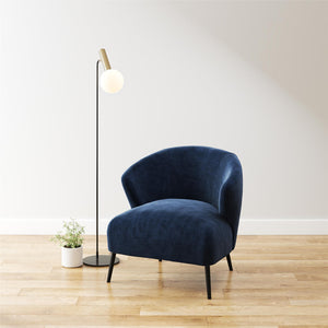 DHP Alice Accent Chair - Navy