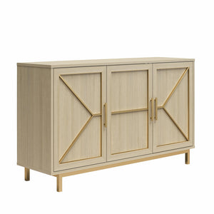 Mr. Kate Neely Wide Accent Cabinet - Pale Oak