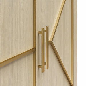Mr. Kate Neely Wide Accent Cabinet - Pale Oak