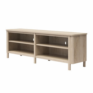 RealRooms Farmhouse Console for TVs up to 75" - Blonde Oak