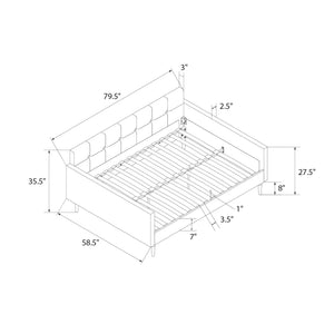 DHP Wimberly Upholstered Daybed - Gray - Full
