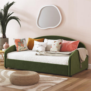 Mr. Kate Moon Upholstered Daybed - Olive Green - Twin