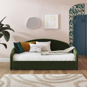 Mr. Kate Moon Upholstered Daybed - Olive Green - Twin