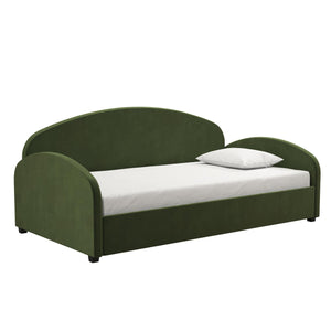 Mr. Kate Moon Upholstered Daybed - Olive Green - Twin
