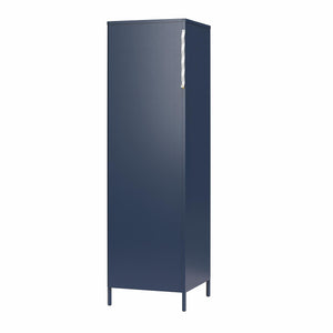 Novogratz Channing Corner Storage Cabinet with 2 Doors - Navy