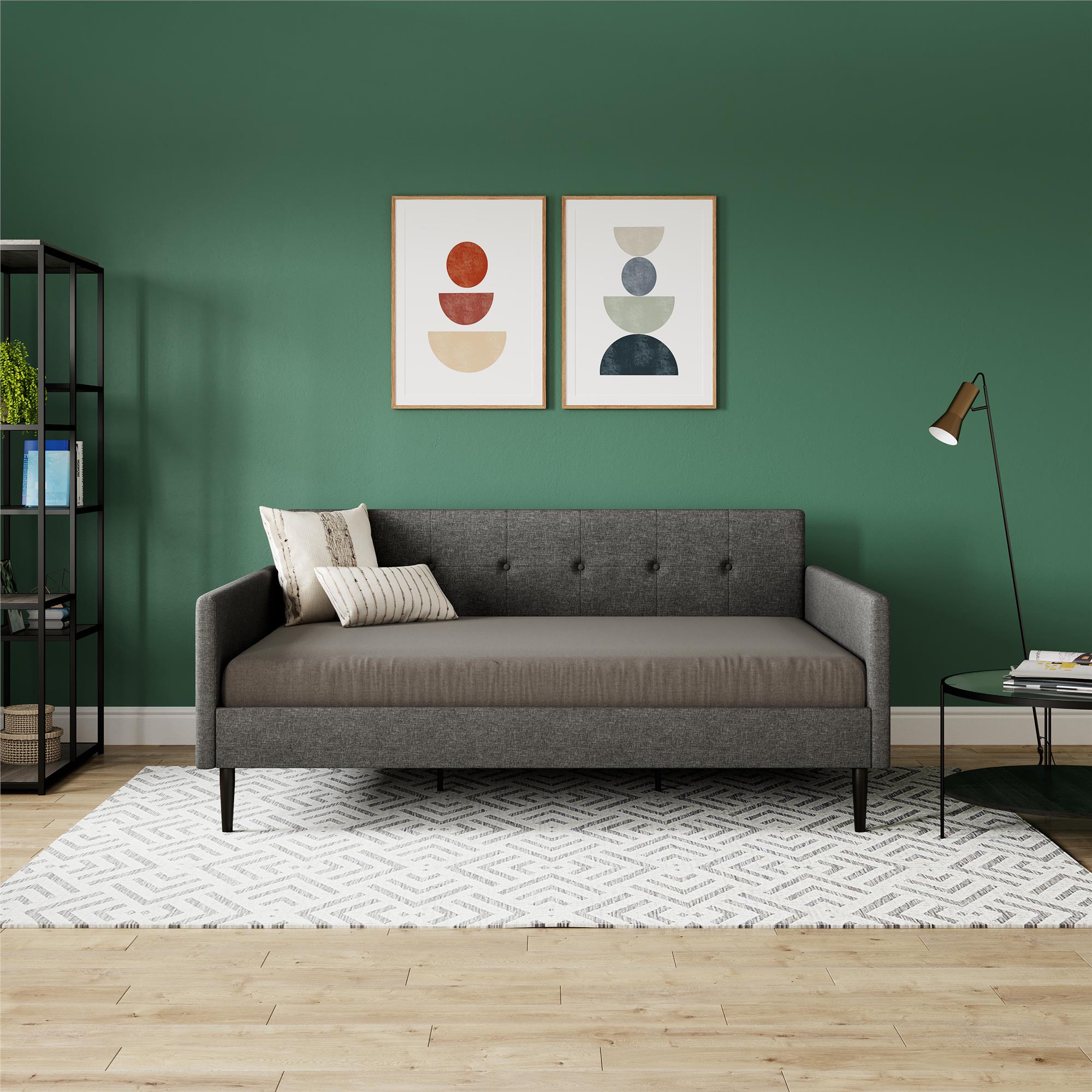 DHP Wimberly Upholstered Daybed - Gray - Full