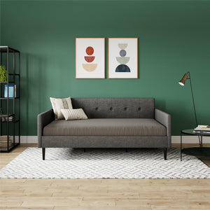 DHP Wimberly Upholstered Daybed - Gray - Full