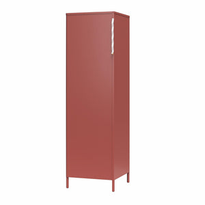 Novogratz Channing Corner Storage Cabinet with 2 Doors - Terracotta