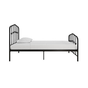 Novogratz Bushwick Metal Bed - Black - Twin