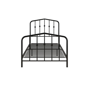 Novogratz Bushwick Metal Bed - Black - Twin
