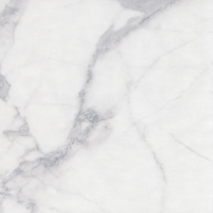 CosmoLiving Brielle Two-Tiered Coffee Table - White marble