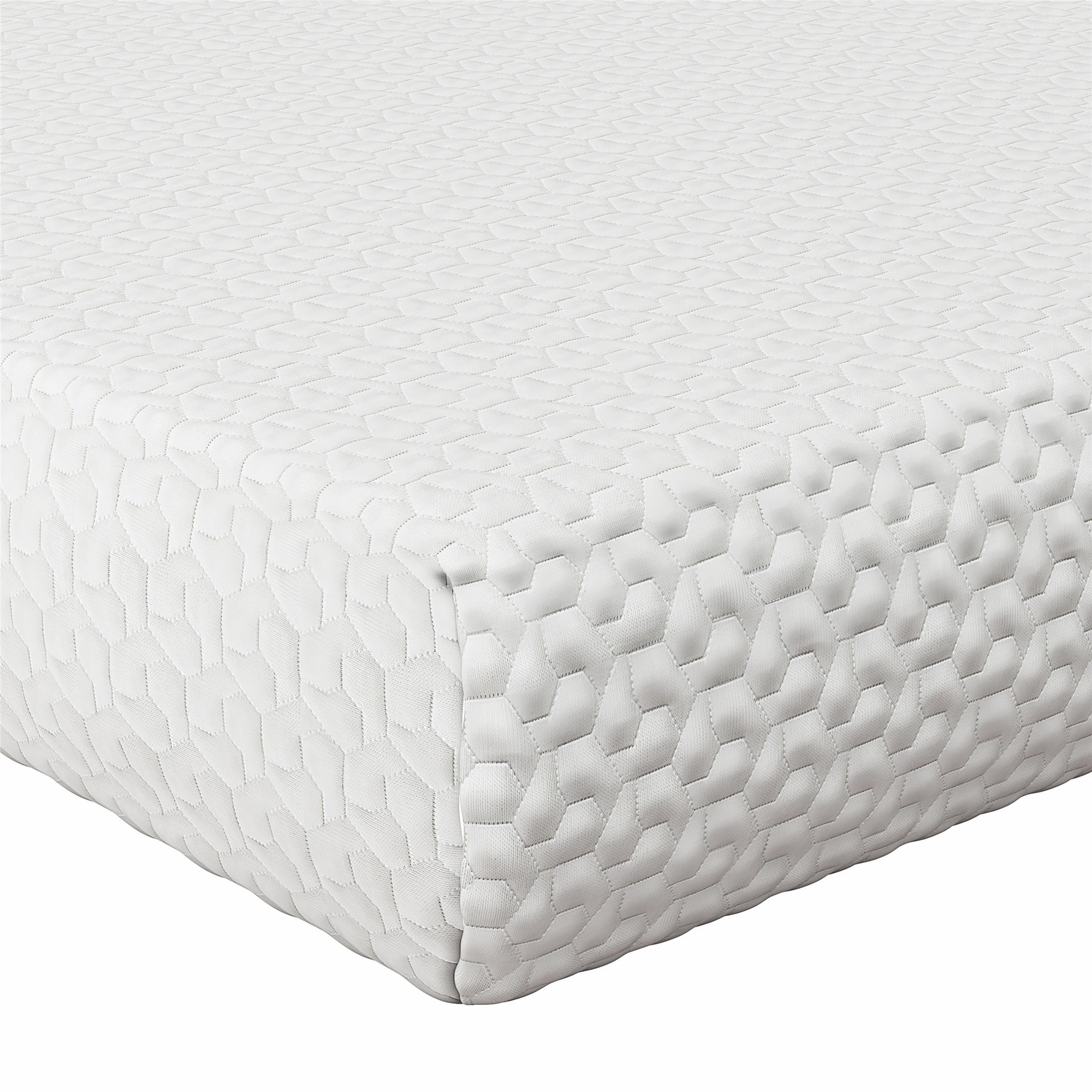 Safety 1st Serene Snuggles Premium 4.5" Foam Crib & Toddler Mattress in a Box - White - Crib & Toddler Mattress