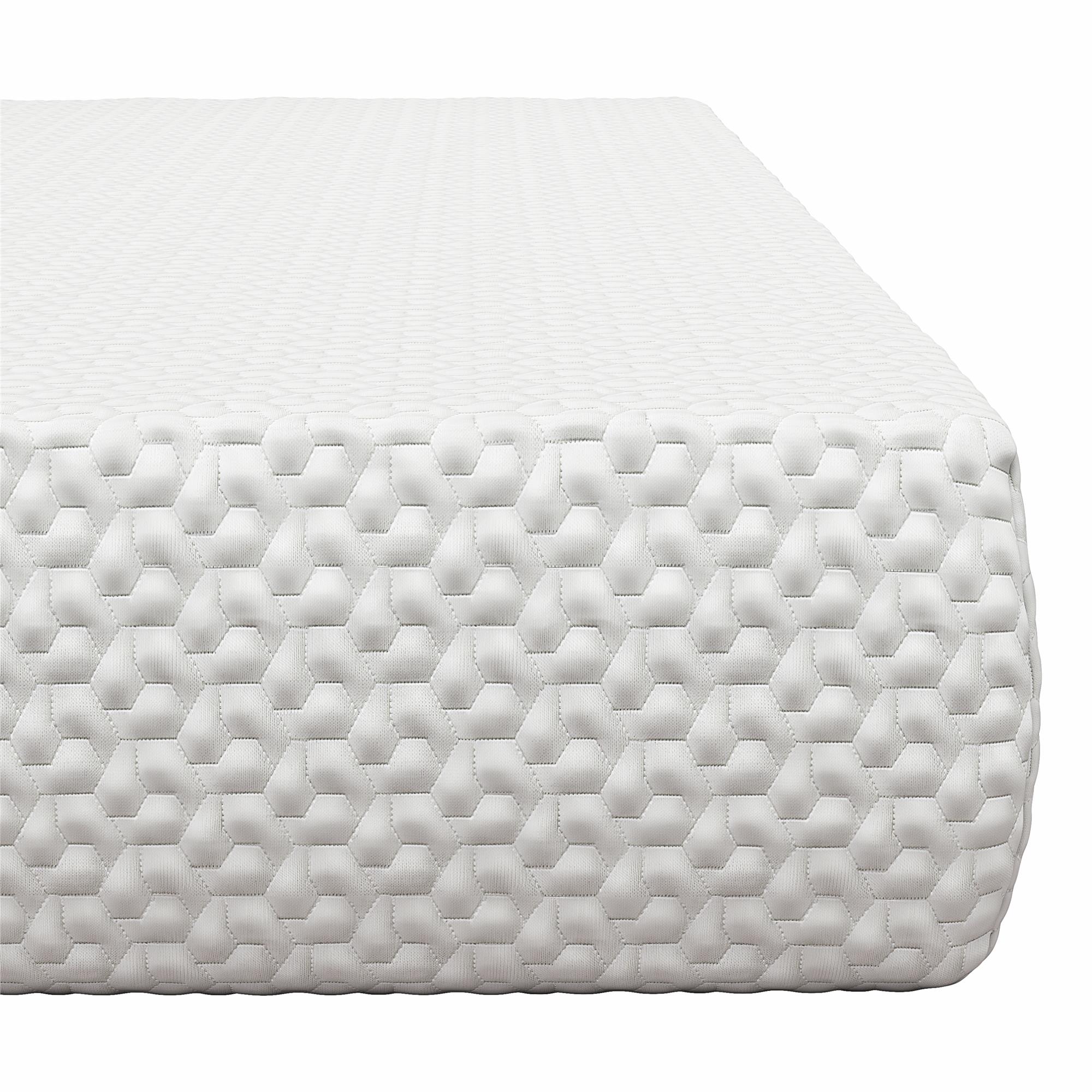Safety 1st Serene Snuggles Premium 6" Cooling Gel Memory Foam Crib & Toddler Mattress in a Box - White - Crib & Toddler Mattress