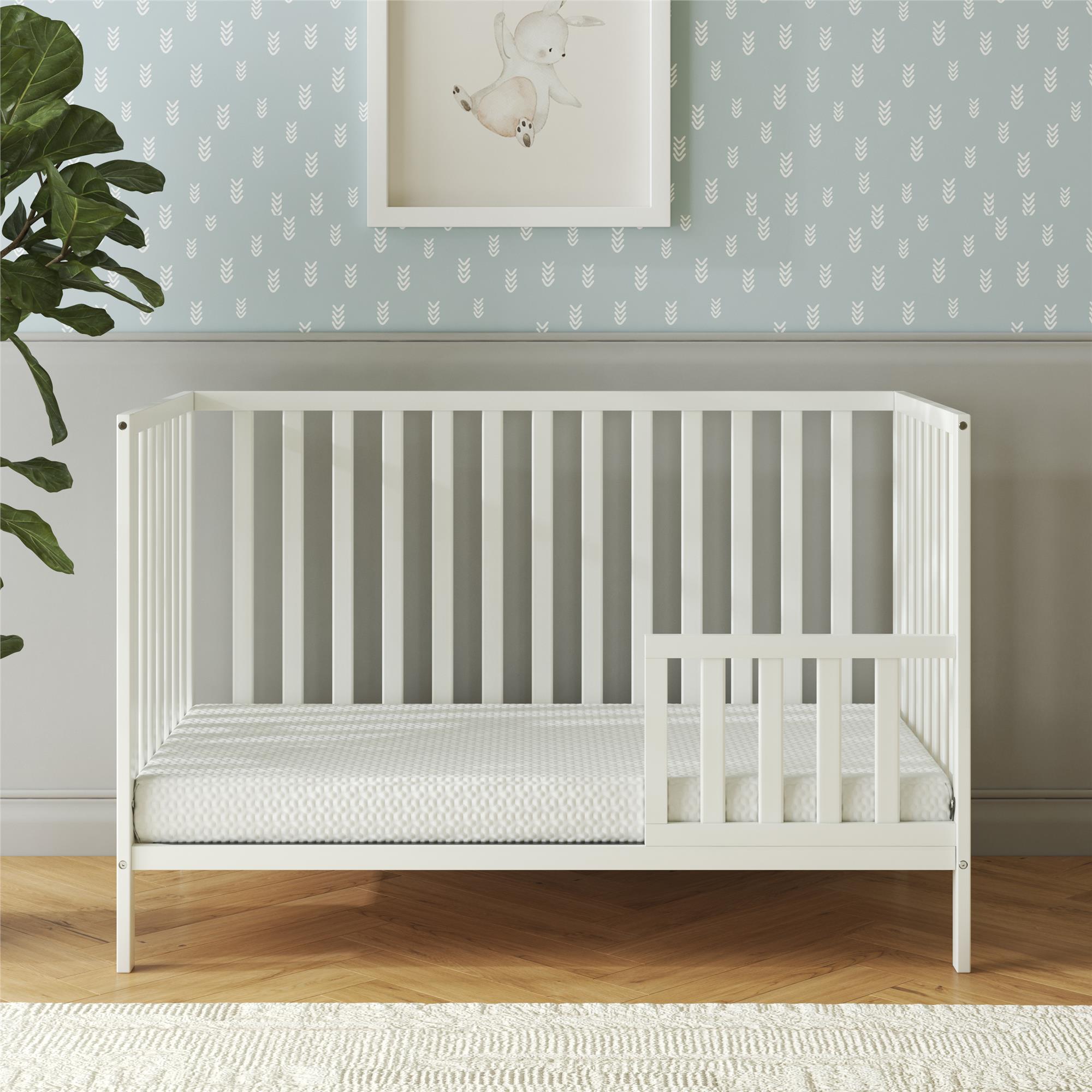 Safety 1st Serene Snuggles Premium 4.5" Foam Crib & Toddler Mattress in a Box - White - Crib & Toddler Mattress