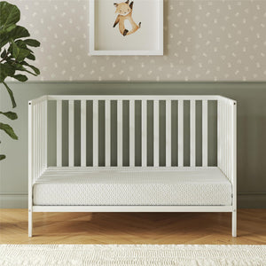 Safety 1st Serene Snuggles Premium 6" Cooling Gel Memory Foam Crib & Toddler Mattress in a Box - White - Crib & Toddler Mattress