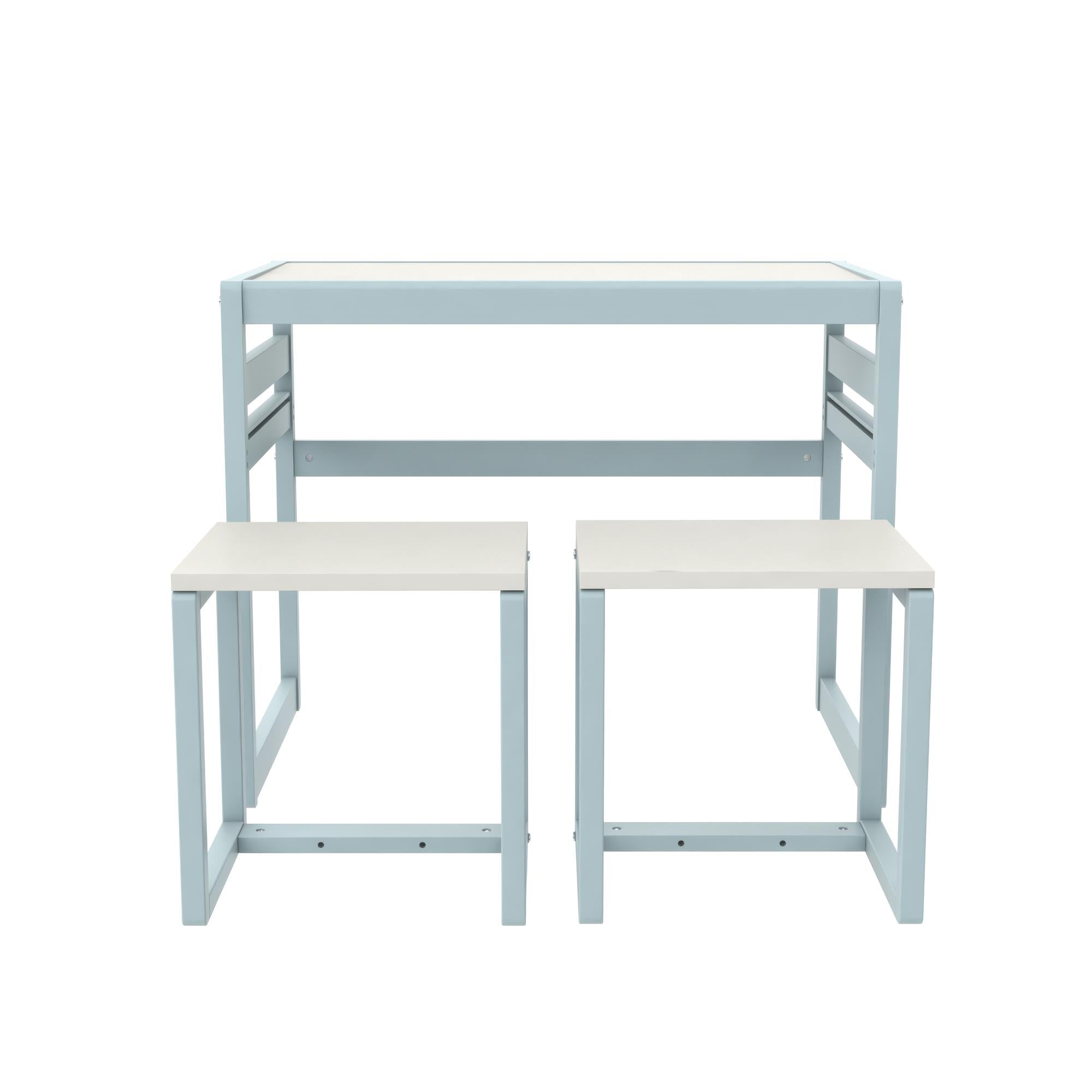 Max & Finn Signy 3-Piece Kids Activity Table Set - Powder Blue