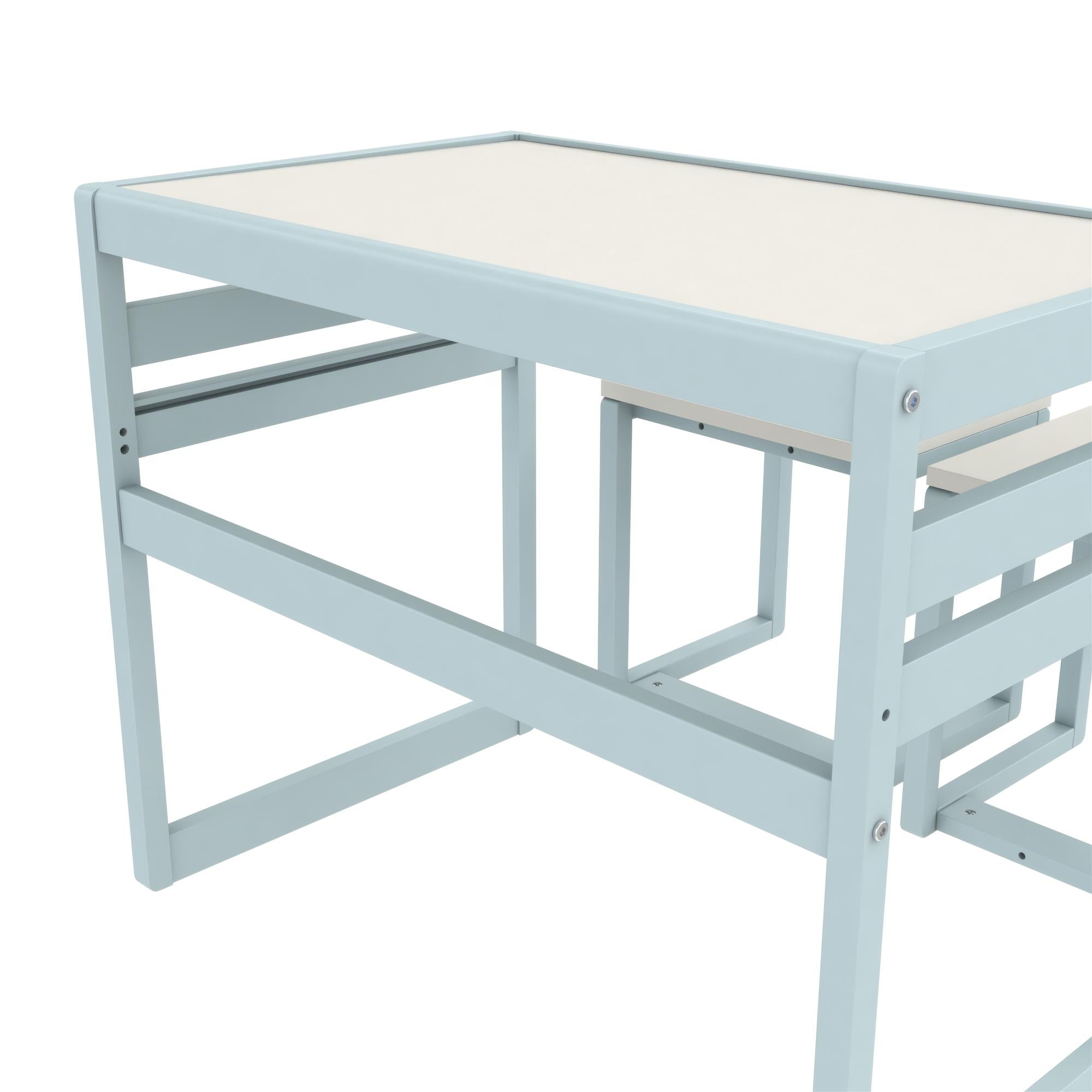 Max & Finn Signy 3-Piece Kids Activity Table Set - Powder Blue